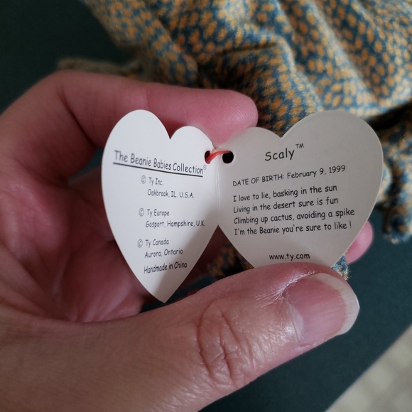 Ty Beanie Baby Scaly the Lizard 🦎 - Picture 5 of 7